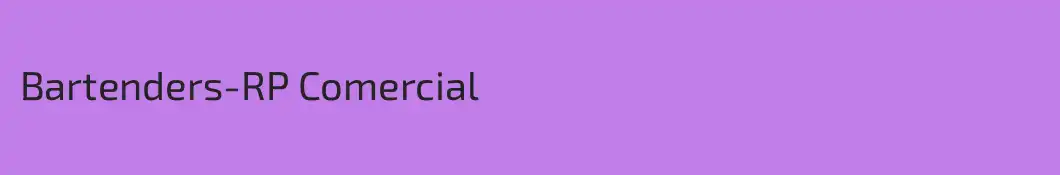 Bartenders-RP Comercial